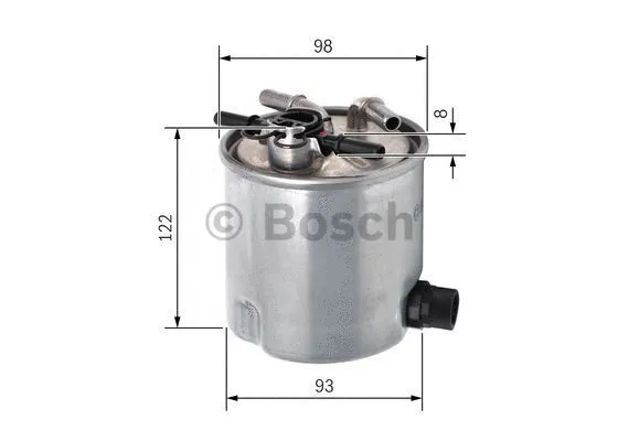 Kuro filtras BOSCH F 026 402 072
