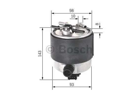 Kuro filtras BOSCH F 026 402 126