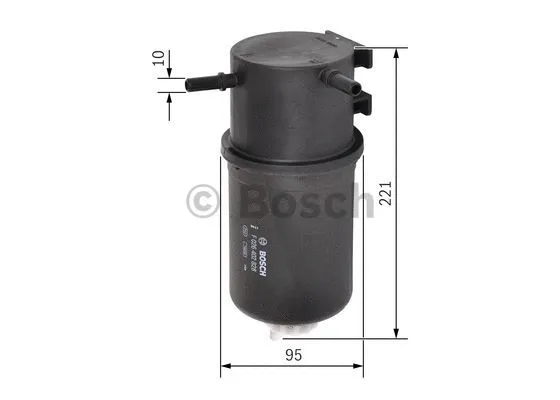 Kuro filtras BOSCH F 026 402 828