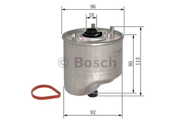 Kuro filtras BOSCH F 026 402 864