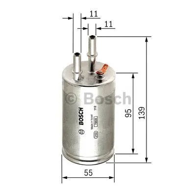 Kuro filtras BOSCH F 026 403 014