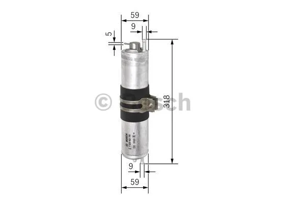 Kuro filtras BOSCH F 026 403 766