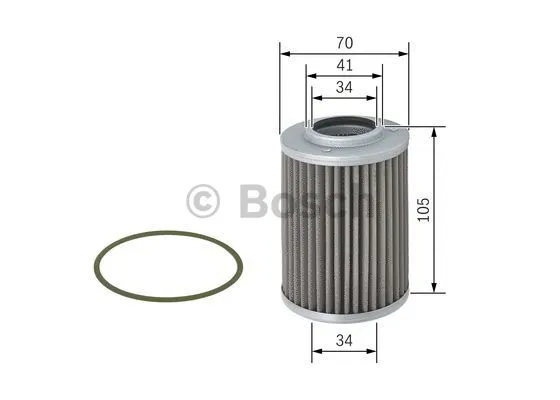 Automatinės transmisijos hidraulinis filtras BOSCH F 026 404 006