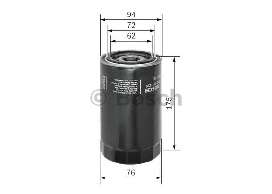 Alyvos filtras BOSCH F 026 407 129