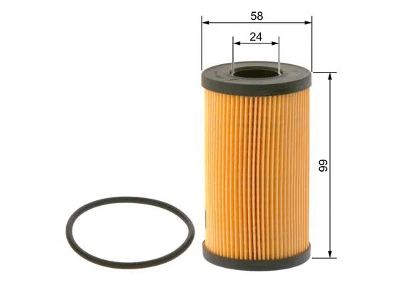 Alyvos filtras BOSCH F 026 407 275