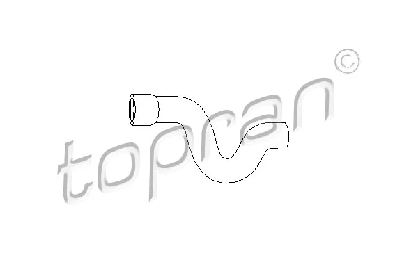 Radiatoriaus žarna TOPRAN 205 710