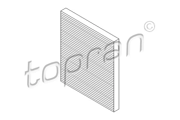 Salono filtras TOPRAN 303 997