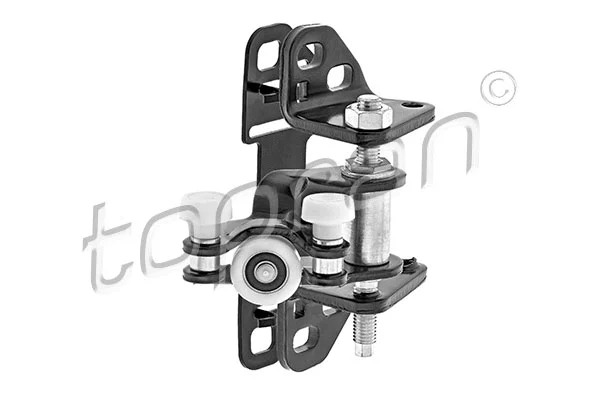 Atstumiamų durų ritinėlio kreiptuvas TOPRAN 408 769