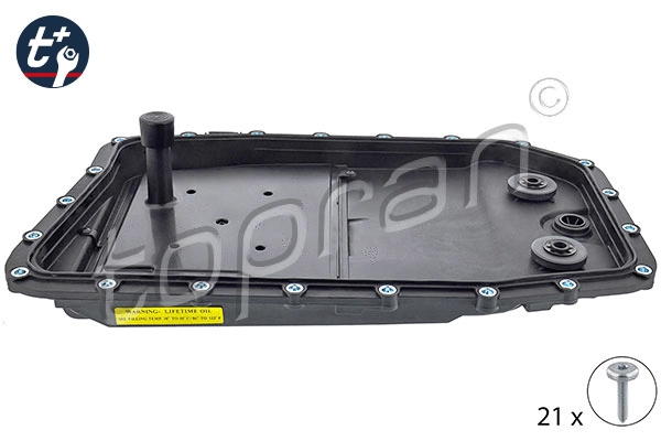 Automatinės transmisijos alyvos karteris TOPRAN 500 991