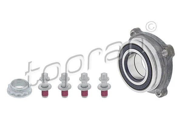 Rato guolio komplektas TOPRAN 501 610