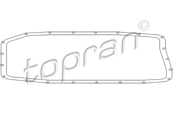 Automatinės pavarų dėžės alyvos karterio tarpinė TOPRAN 501 748