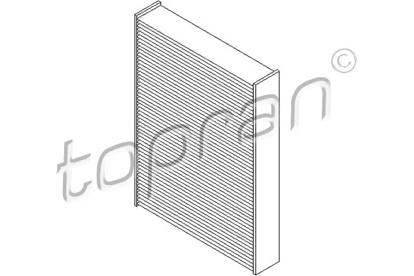 Salono filtras TOPRAN 700 749