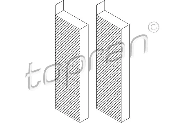 Salono filtras TOPRAN 722 261