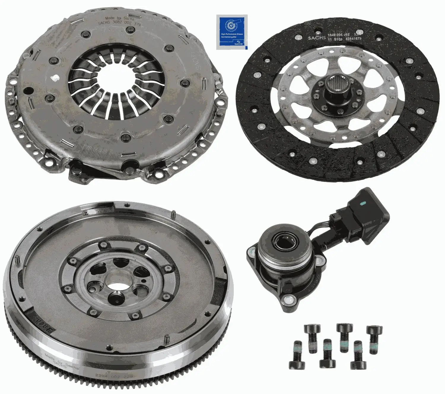 Sankabos komplektas SACHS 2290 601 160