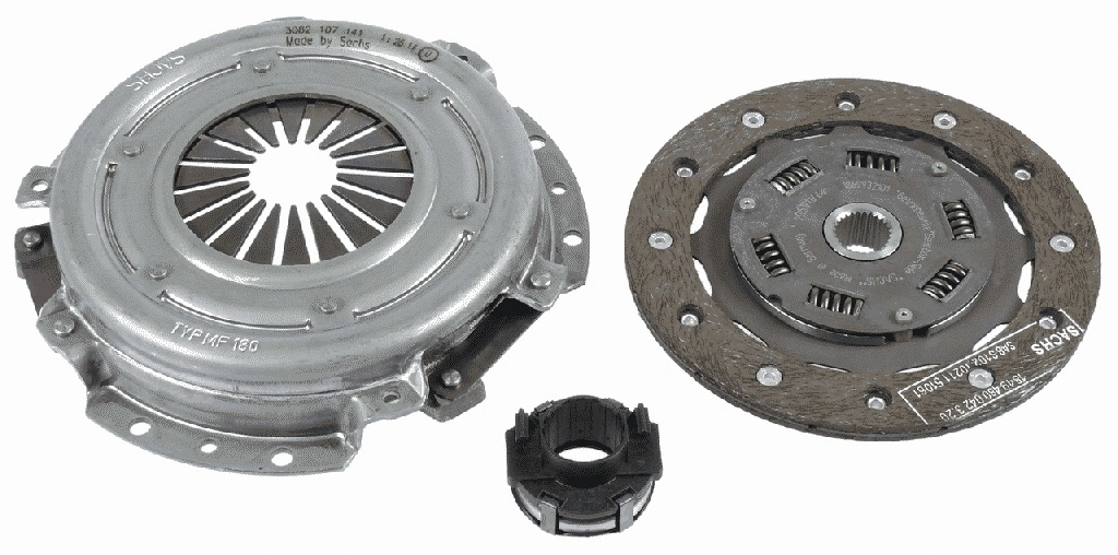 Sankabos komplektas SACHS 3000 168 101