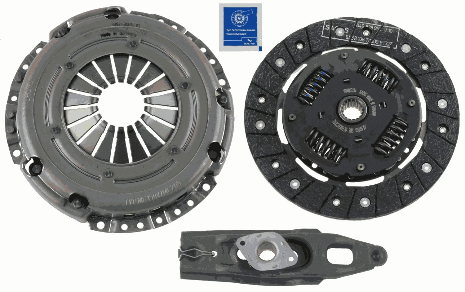 Sankabos komplektas SACHS 3000 951 039