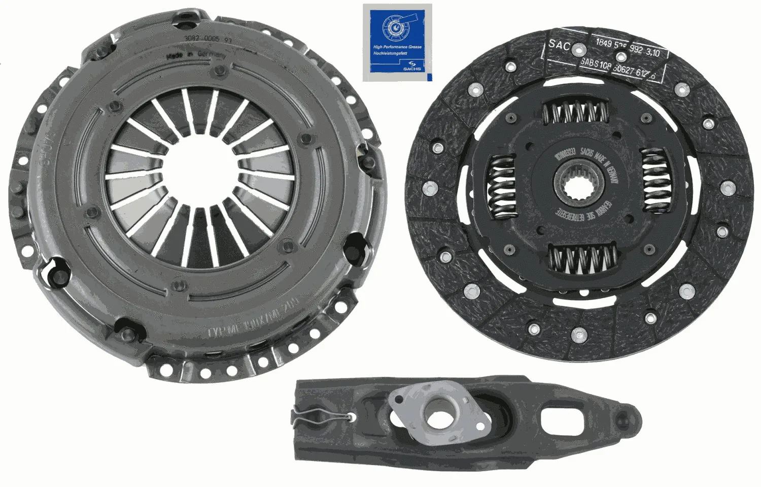 Sankabos komplektas SACHS 3000 951 040