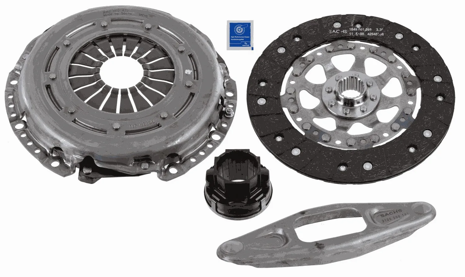 Sankabos komplektas SACHS 3000 970 122