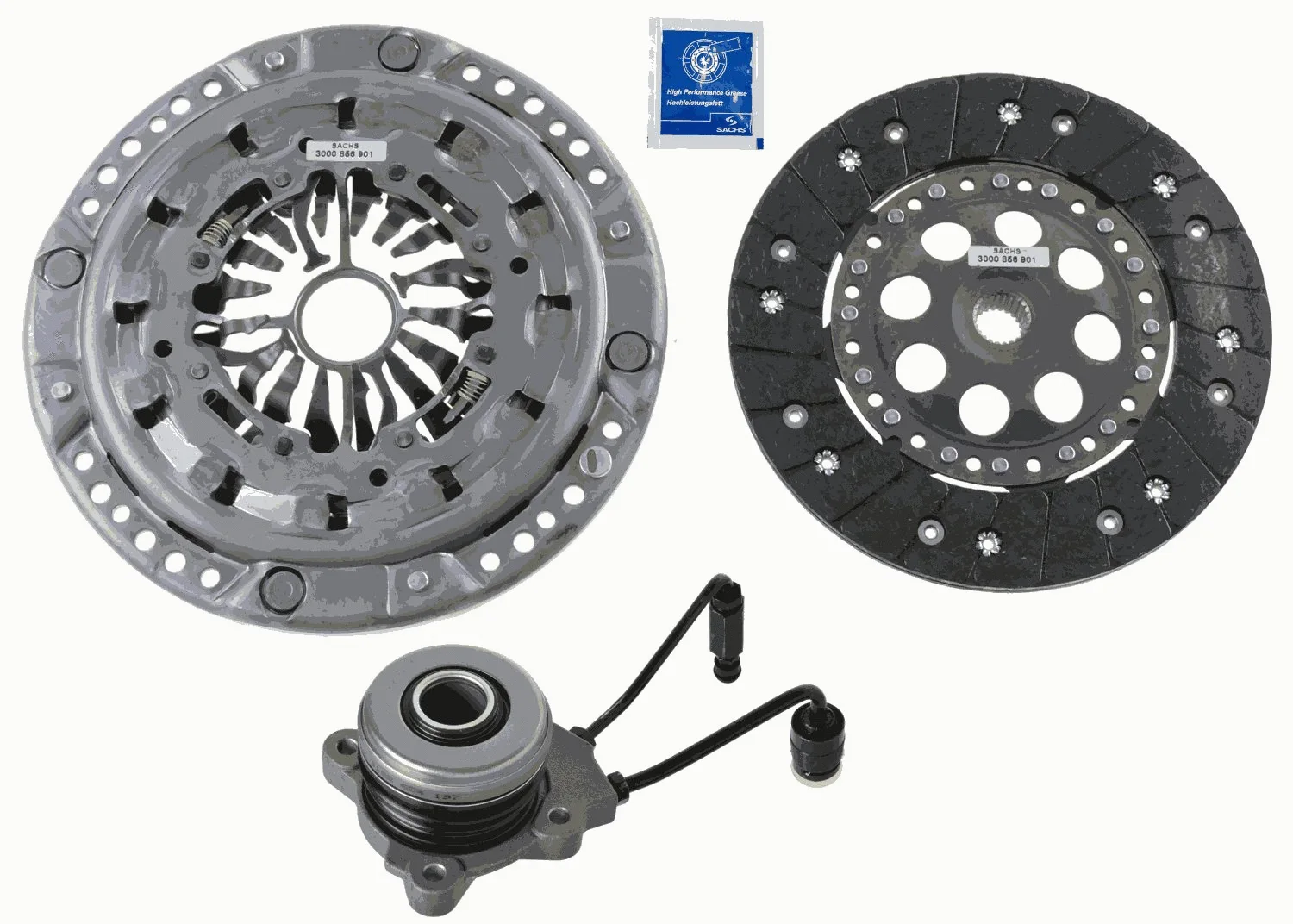 Sankabos komplektas SACHS 3000 990 049