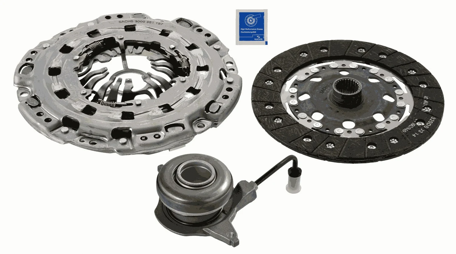 Sankabos komplektas SACHS 3000 990 161