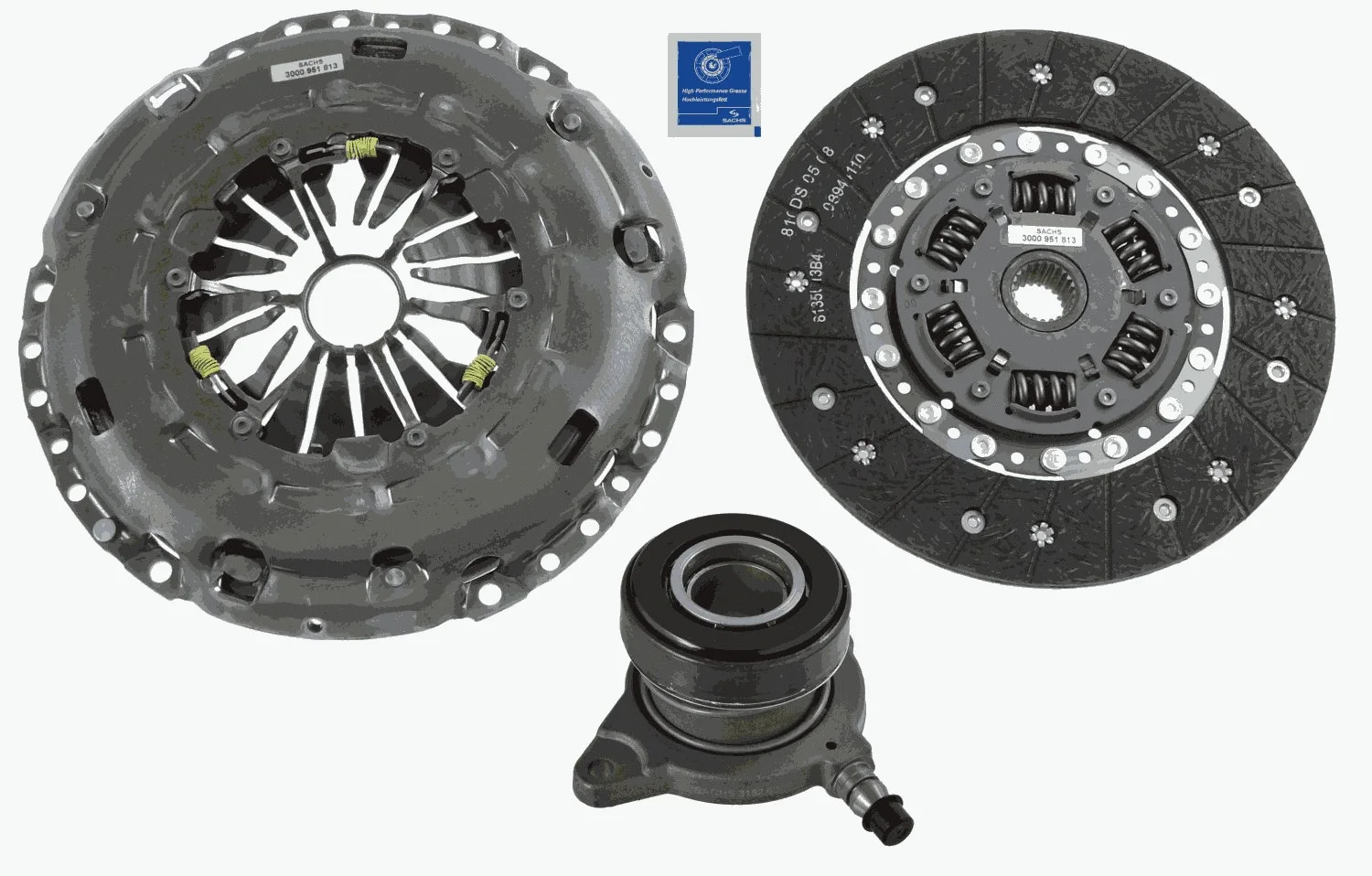 Sankabos komplektas SACHS 3000 990 181