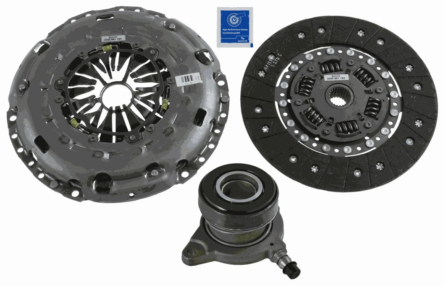 Sankabos komplektas SACHS 3000 990 182