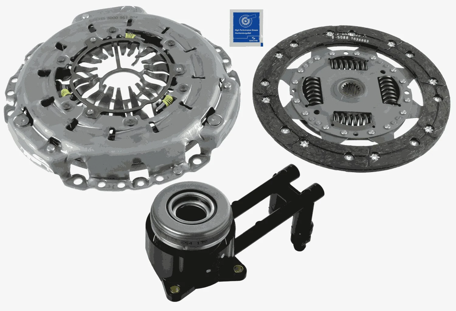 Sankabos komplektas SACHS 3000 990 223