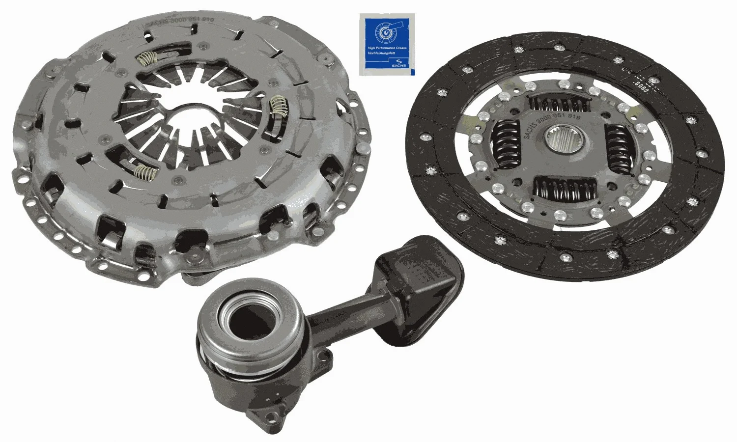 Sankabos komplektas SACHS 3000 990 234