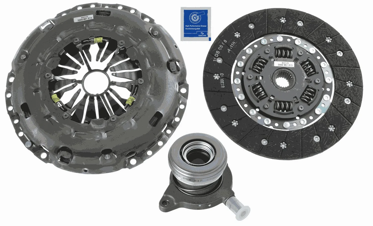 Sankabos komplektas SACHS 3000 990 242