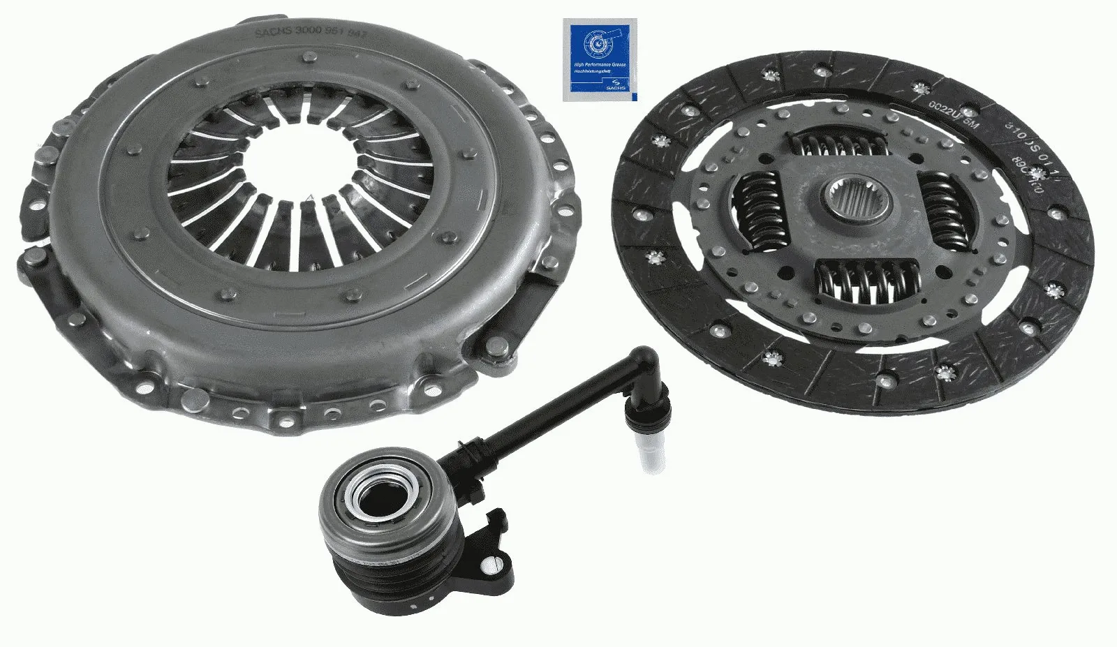 Sankabos komplektas SACHS 3000 990 409