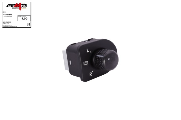 Išorinių veidrodėlių reguliavimo jungiklis AUTOMEGA 274693010