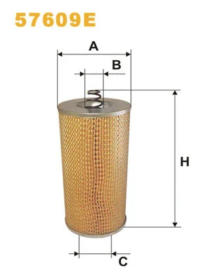 Alyvos filtras WIX FILTERS 57609E