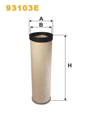 Antrinis oro filtras WIX FILTERS 93103E