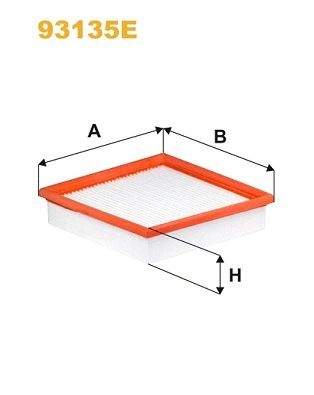 Salono filtras WIX FILTERS 93135E