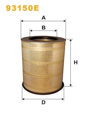 Oro filtras WIX FILTERS 93150E