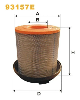 Oro filtras WIX FILTERS 93157E