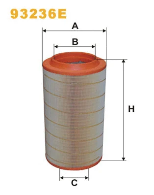 Oro filtras WIX FILTERS 93236E