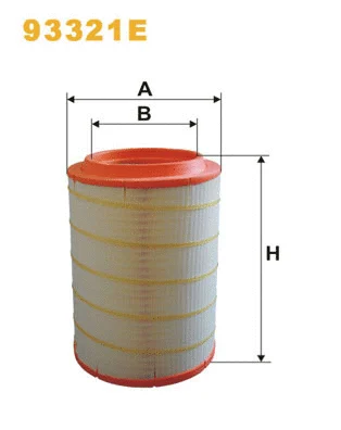 Oro filtras WIX FILTERS 93321E