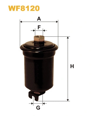 Kuro filtras WIX FILTERS WF8120