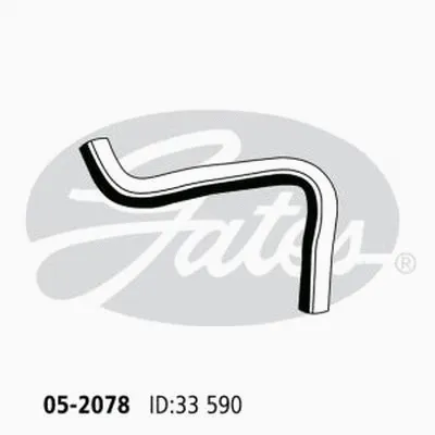 Radiatoriaus žarna GATES 05-2078