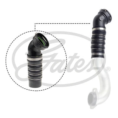 Kompresoriaus padavimo žarna GATES 09-0197