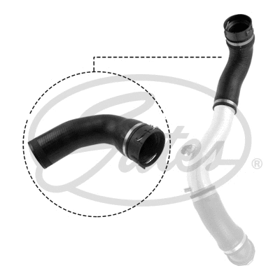 Kompresoriaus padavimo žarna GATES 09-0709