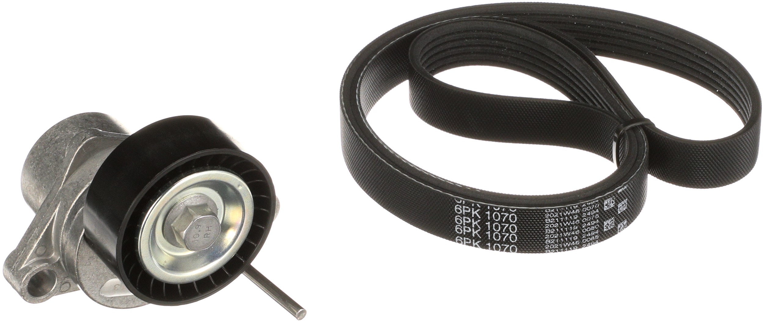 Diržų komplektas GATES K016PK1070