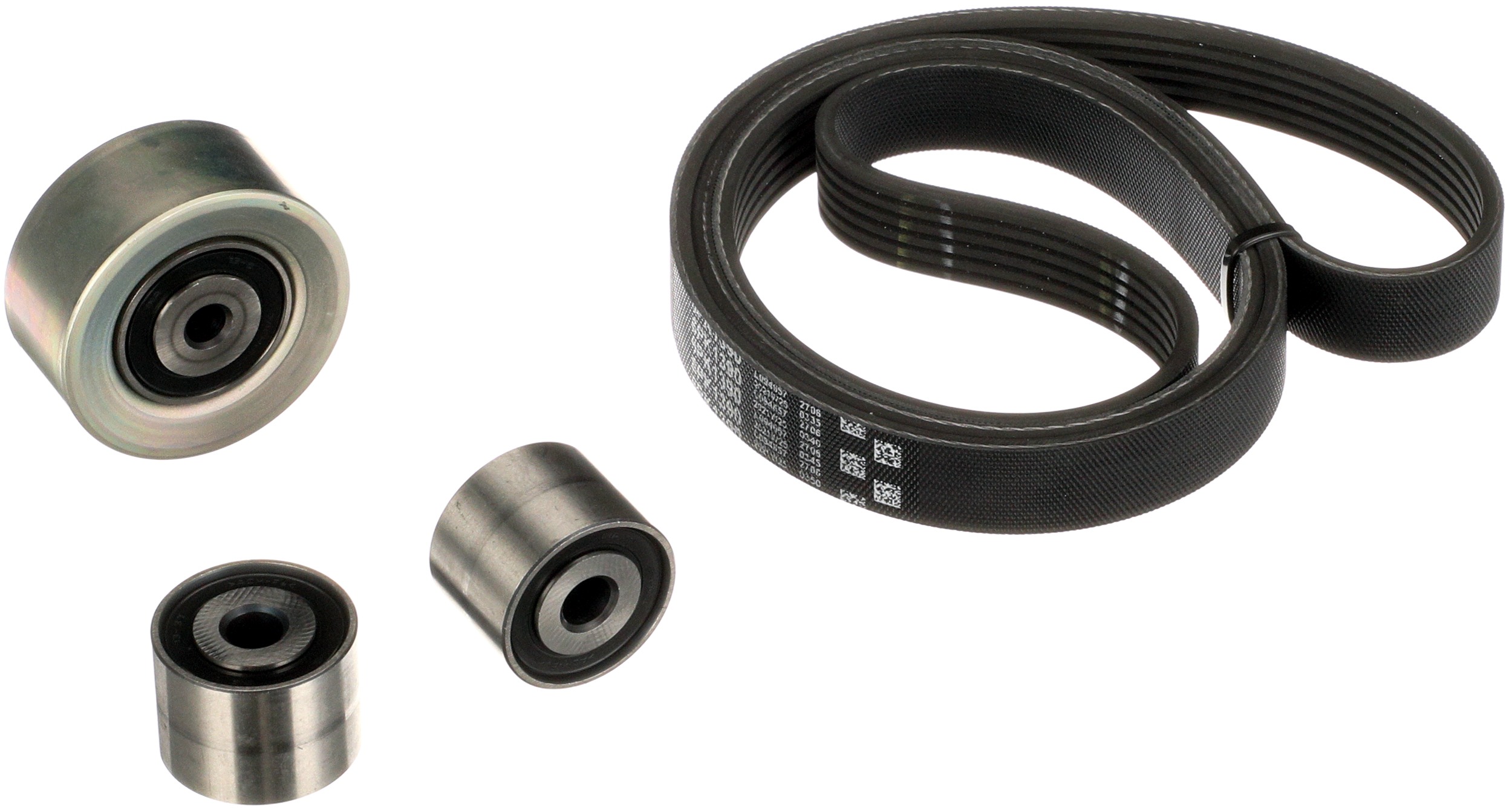 Diržų komplektas GATES K016PK1390