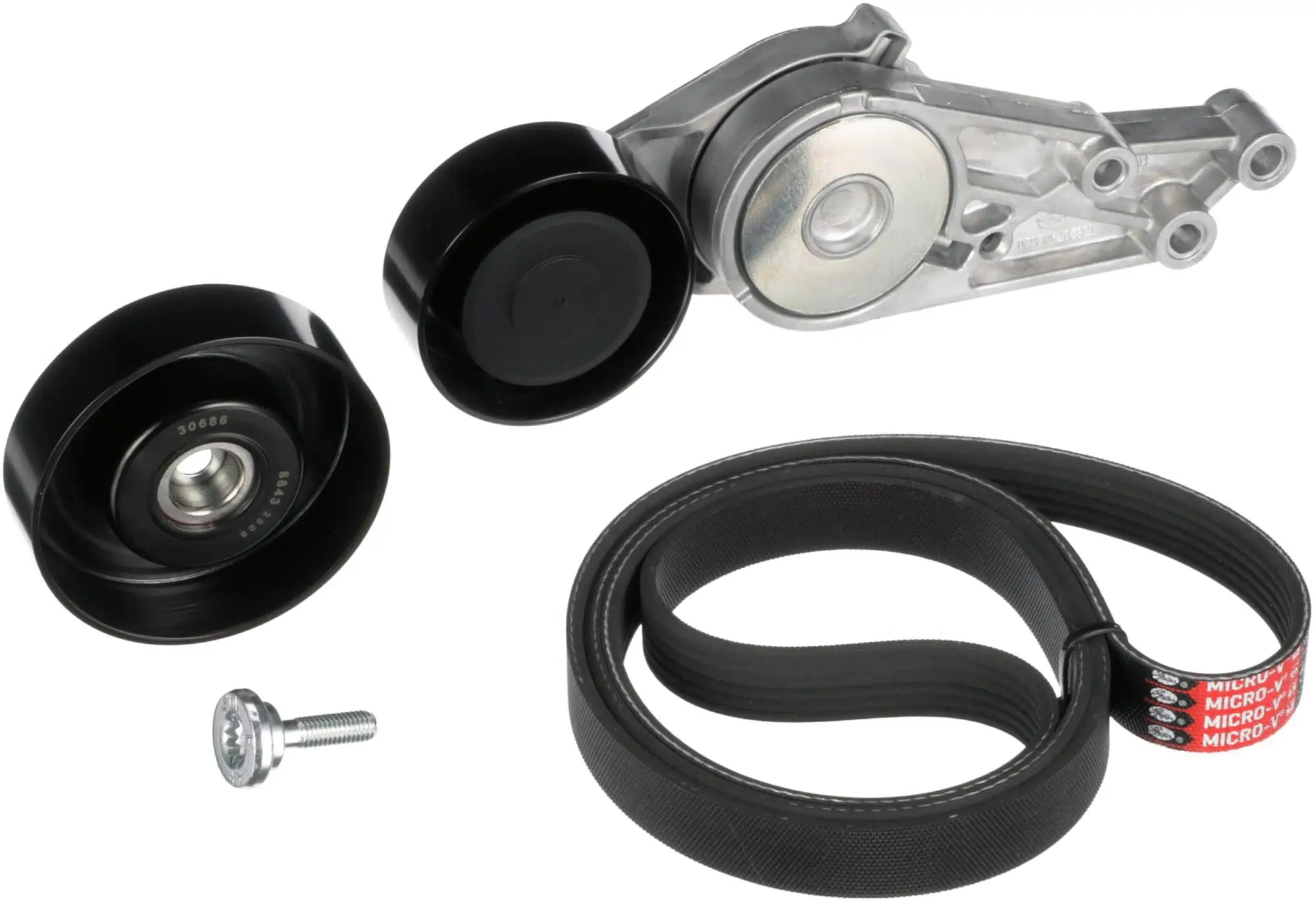 Diržų komplektas GATES K016PK1573