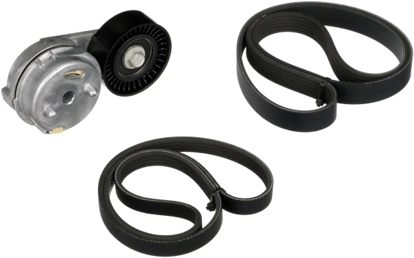 Diržų komplektas GATES K026PK1250