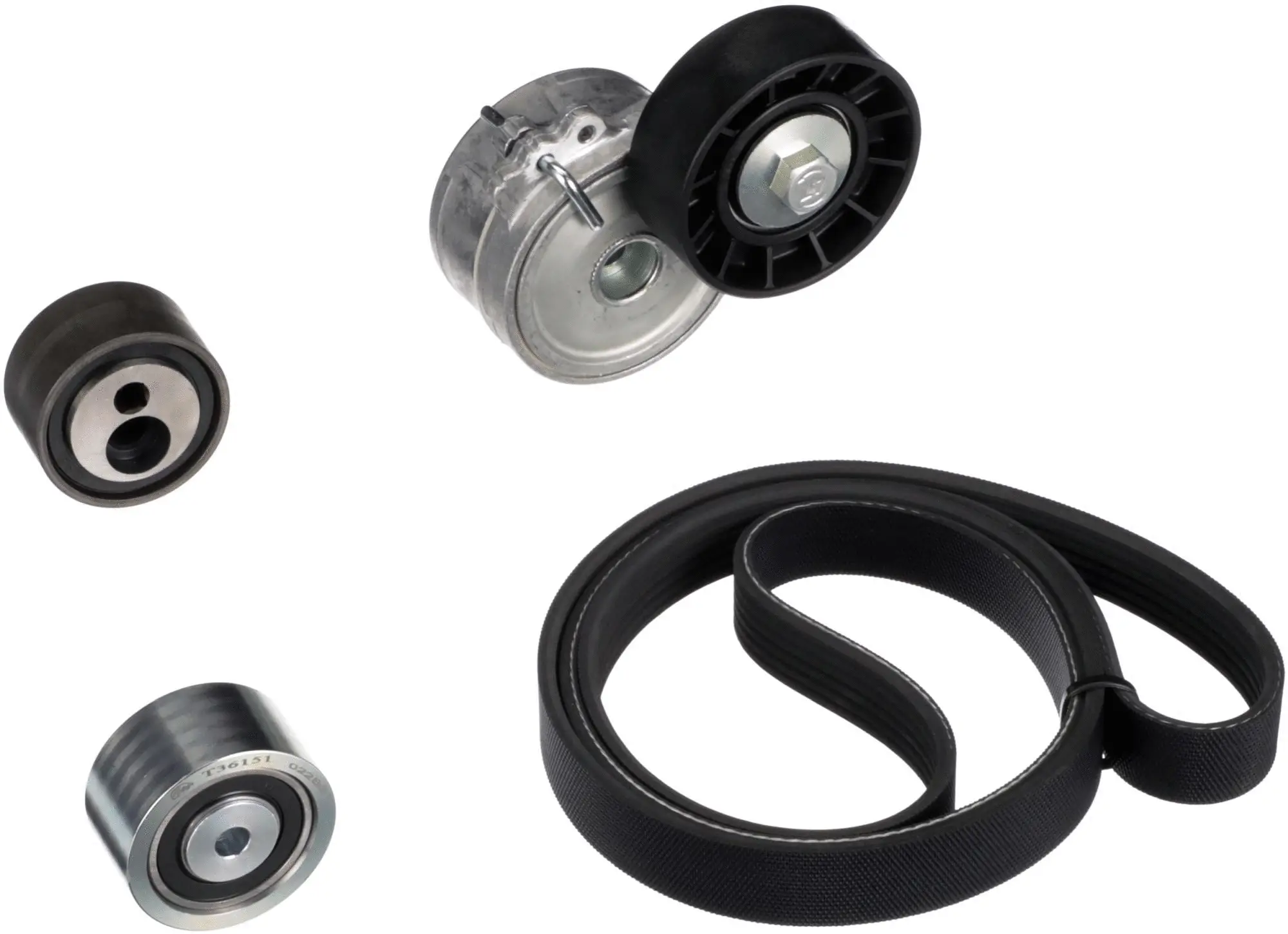 Diržų komplektas GATES K026PK1470