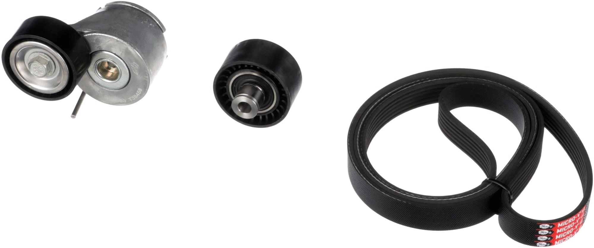 Diržų komplektas GATES K036PK1708