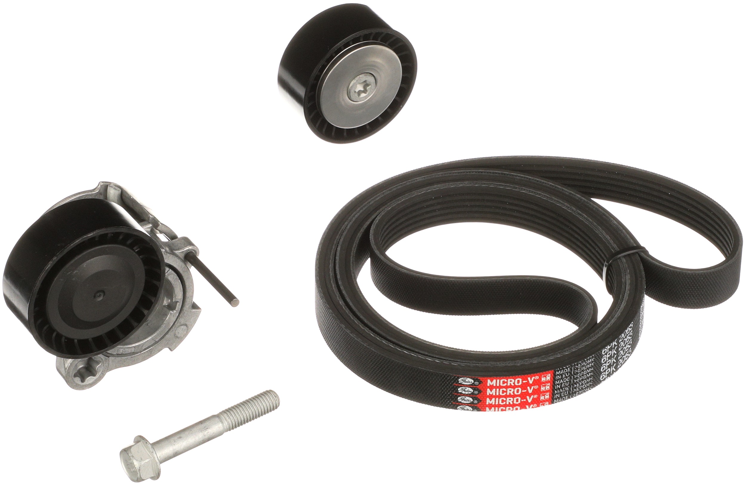 Diržų komplektas GATES K076PK2063