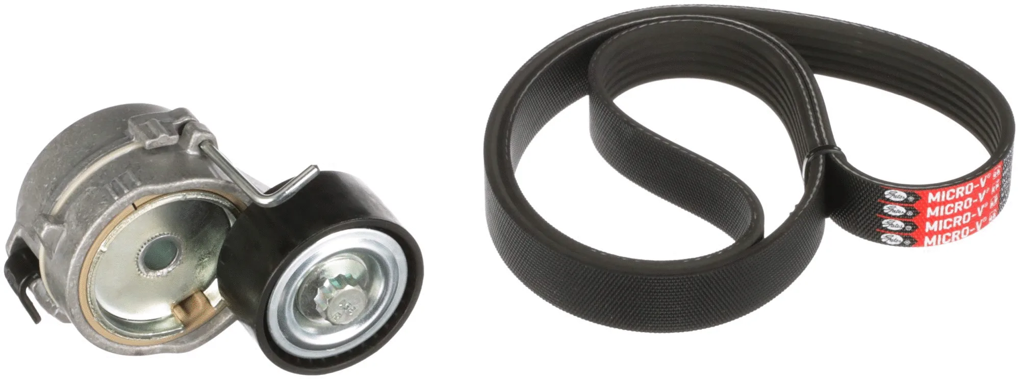 Diržų komplektas GATES K166PK1043